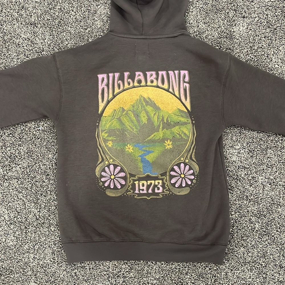 Billabong grey hoodie / sweatshirt
